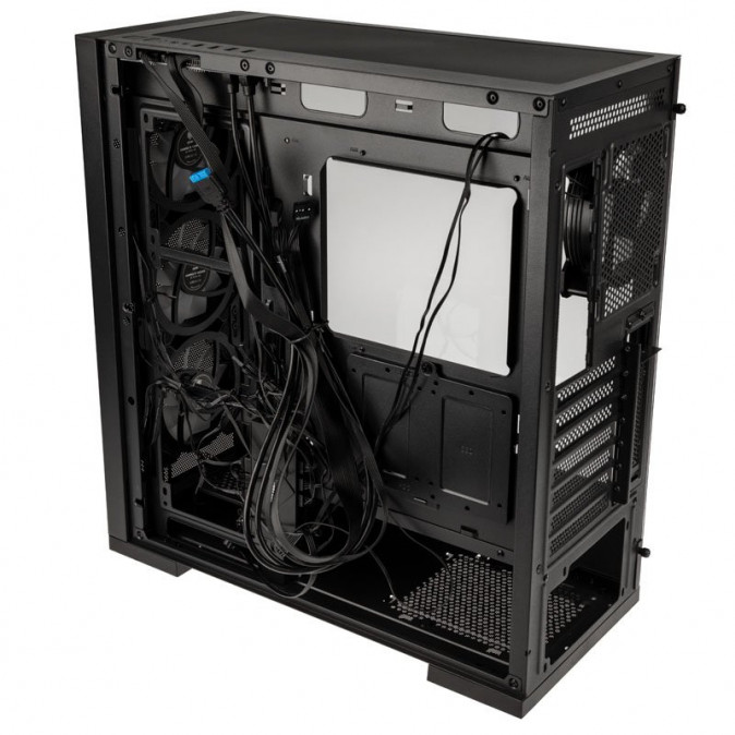 Számítógépház Kolink Unity Meshbay ARGB Midi-Tower, edzett üveg - fekete PC