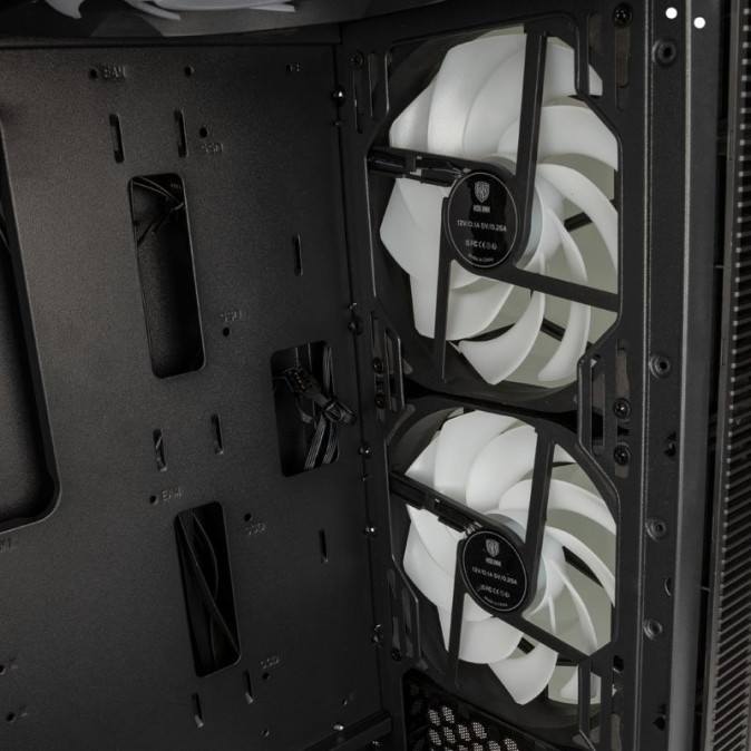 Számítógépház Kolink Observatory MX ARGB ATX Edzett üveg Fekete PC