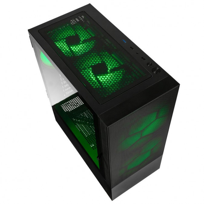 Számítógépház Kolink Observatory MX ARGB ATX MESH Fekete PC