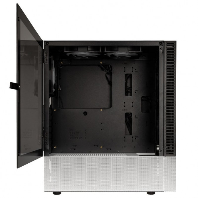 Számítógépház Kolink Observatory MX ARGB ATX Edzett üveg Fekete/Fehér PC
