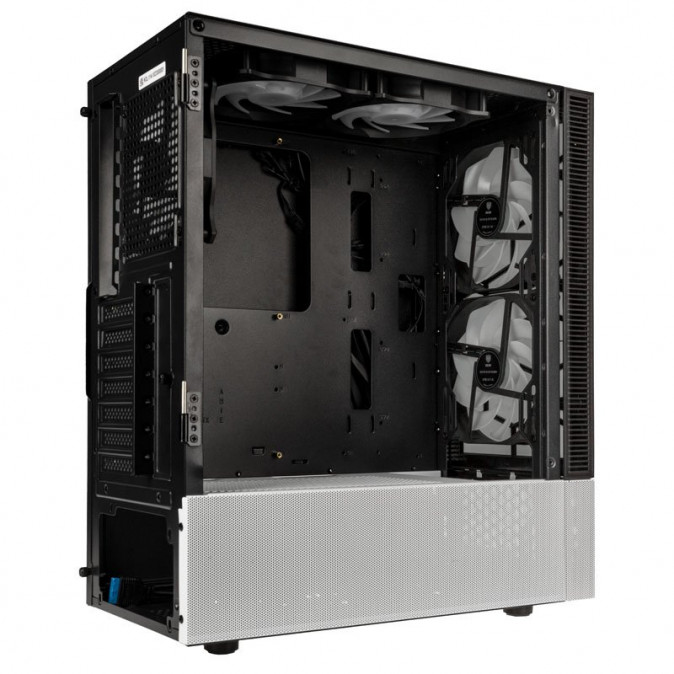 Számítógépház Kolink Observatory MX ARGB ATX Edzett üveg Fekete/Fehér PC