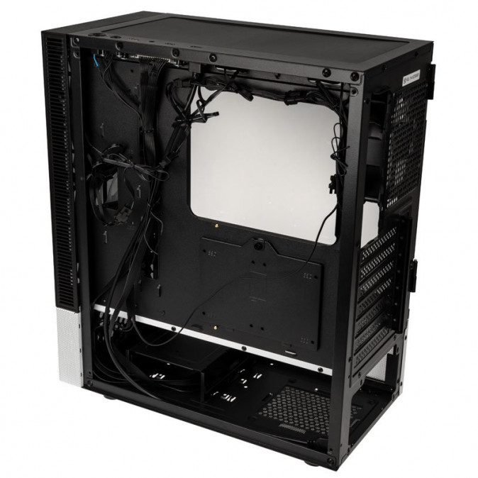 Számítógépház Kolink Observatory MX ARGB ATX Edzett üveg Fekete/Fehér PC