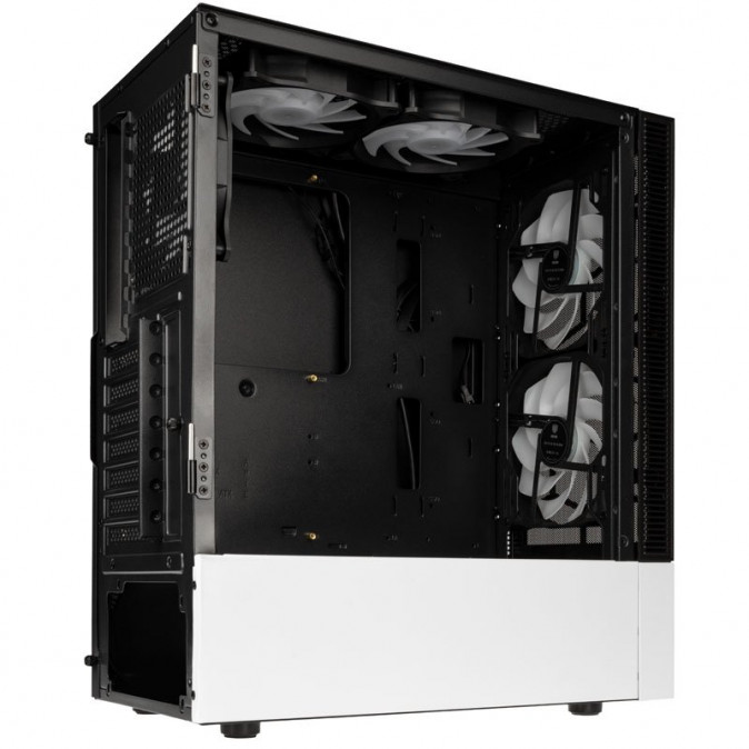 Számítógépház Kolink Observatory MX ARGB ATX MESH Fekete/Fehér PC