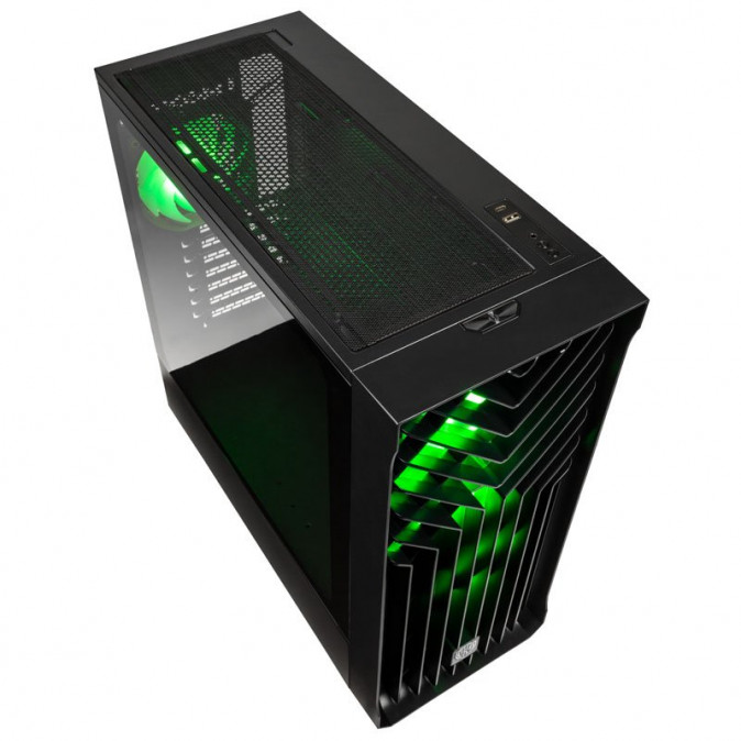 Számítógépház Kolink Unity Cascade ARGB Midi-Tower, fekete PC