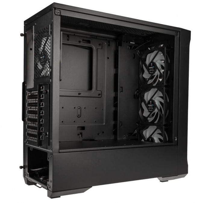 Számítógépház Kolink Unity Cascade ARGB Midi-Tower, fekete PC
