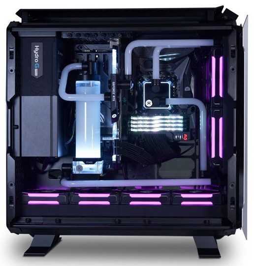 Számítógépház Lian Li Odyssey X E-ATX Ezüst Edzett üveg PC