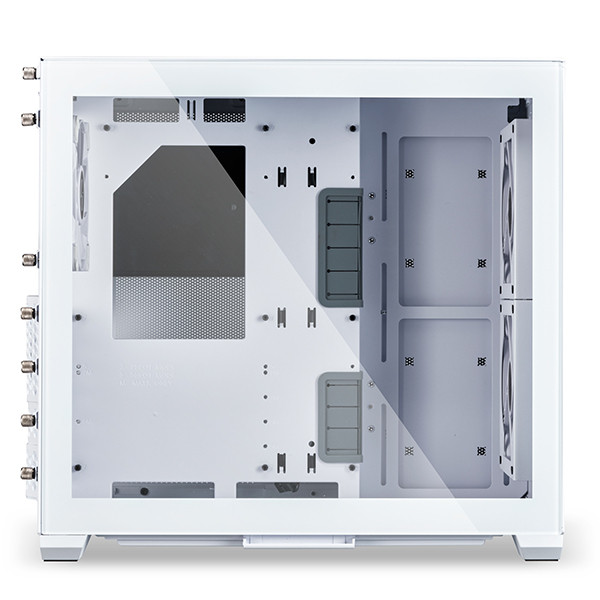 Számítógépház Lian Li PC-O11 Air Mini ATX Fehér Edzett üveg PC