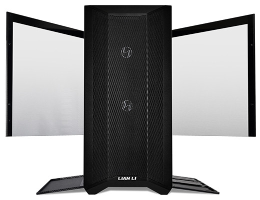 Számítógépház Lian Li LANCOOL II Mesh C Performance ATX Fekete Edzett üveg PC