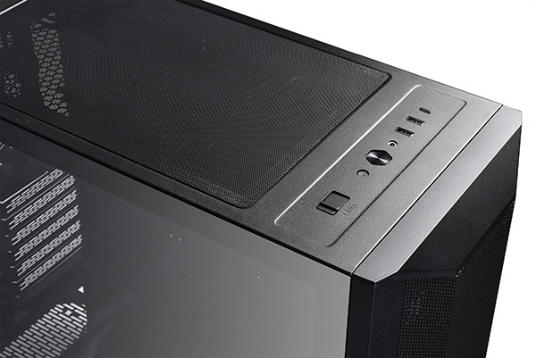 Számítógépház Lian Li LANCOOL II Mesh C Performance ATX Fekete Edzett üveg PC