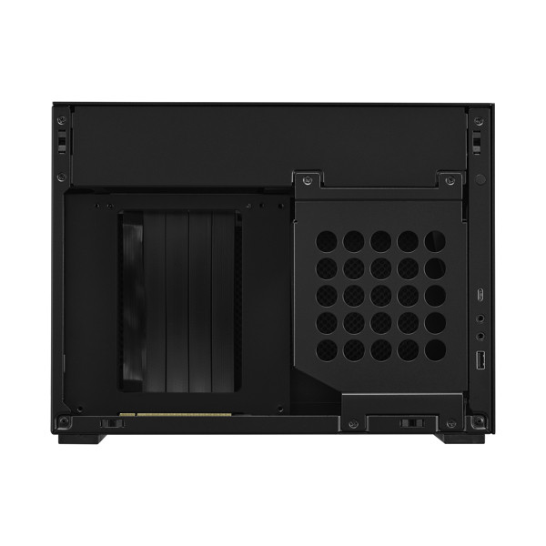 Számítógépház Lian Li A4-H2O A4 PCI-e 4.0 ITX Fekete PC