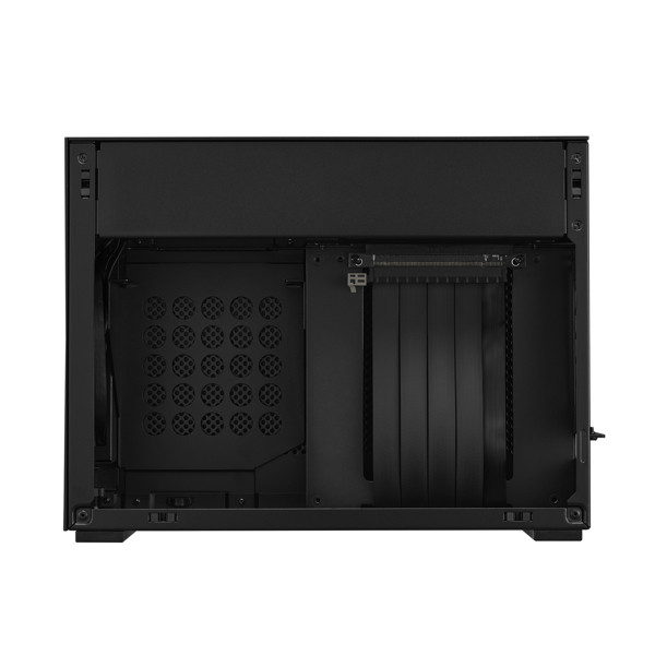 Számítógépház Lian Li A4-H2O A4 PCI-e 4.0 ITX Fekete PC