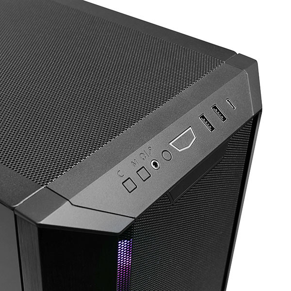 Számítógépház Lian Li LANCOOL III Mesh RGB ATX Fekete Edzett üveg PC