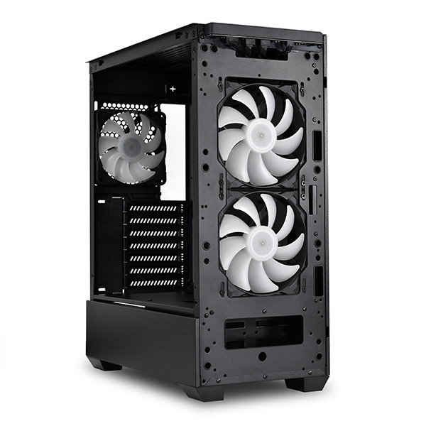 Számítógépház Lian Li LANCOOL 205 Mesh C ATX Fekete Edzett üveg PC