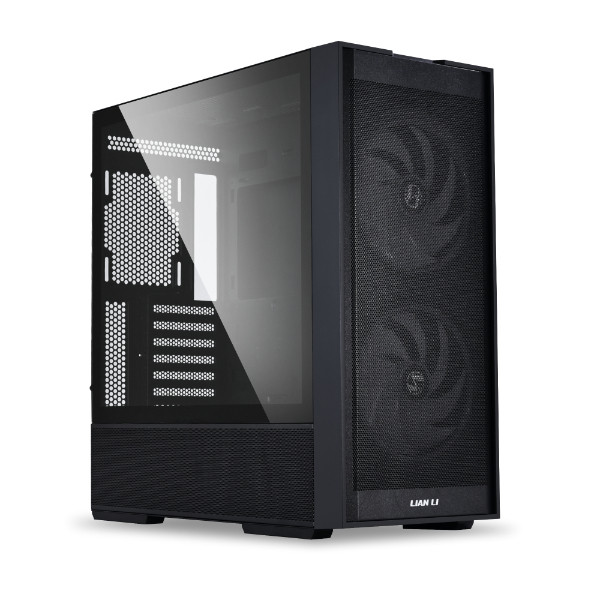 Számítógépház Lian Li LANCOOL 206 ATX, Edzett üveg, Fekete PC
