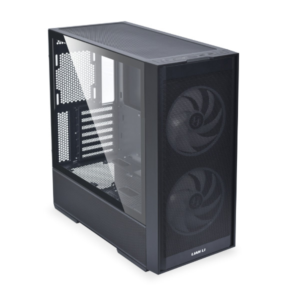 Számítógépház Lian Li LANCOOL 206 ATX, Edzett üveg, Fekete PC