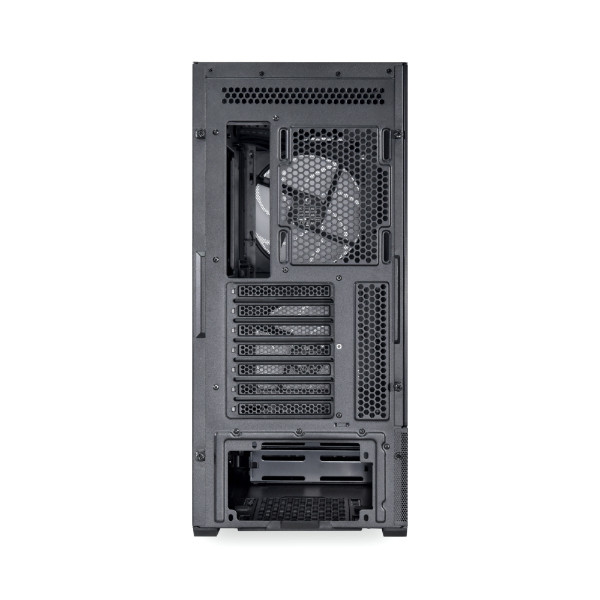 Számítógépház Lian Li LANCOOL 206 ATX, Edzett üveg, Fekete PC
