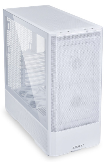 Számítógépház Lian Li LANCOOL 207 ATX, Edzett üveg, Fehér PC