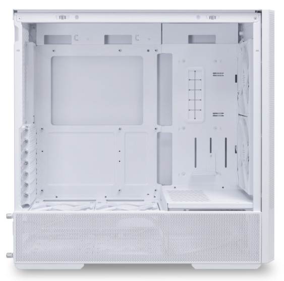 Számítógépház Lian Li LANCOOL 207 ATX, Edzett üveg, Fehér PC