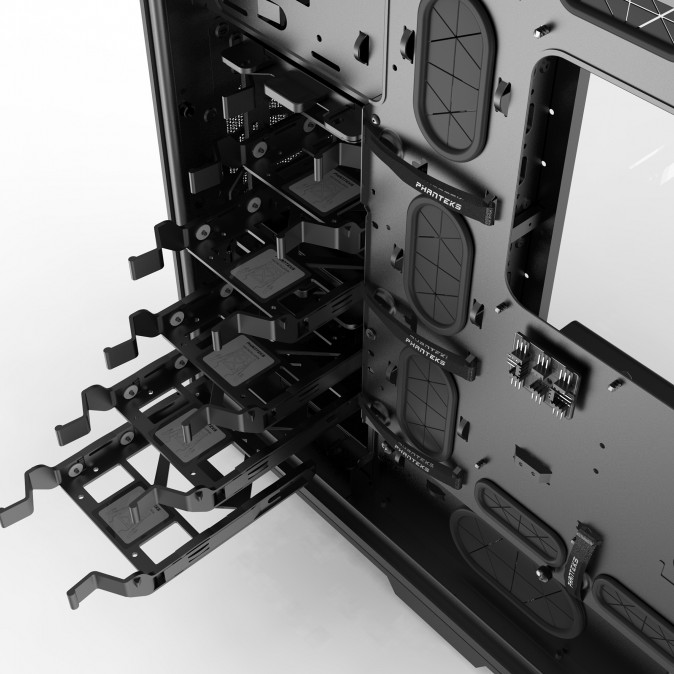 Számítógépház PHANTEKS Enthoo Pro TG ATX Edzett üveg Fekete PC