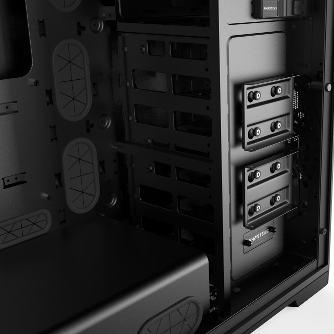 Számítógépház PHANTEKS Enthoo Pro TG ATX Edzett üveg Fekete PC