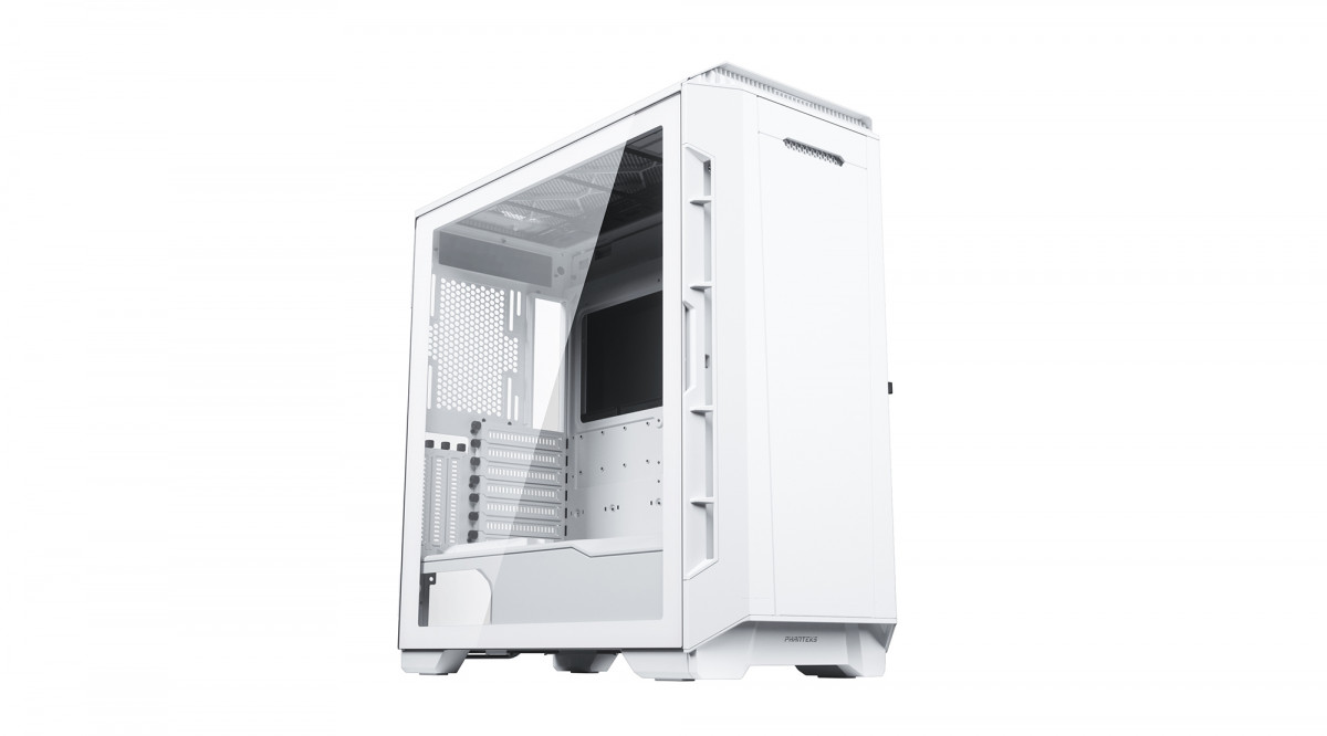 Számítógépház PHANTEKS Eclipse P600S Silent ATX Matt Fehér Edzett Üveg PC