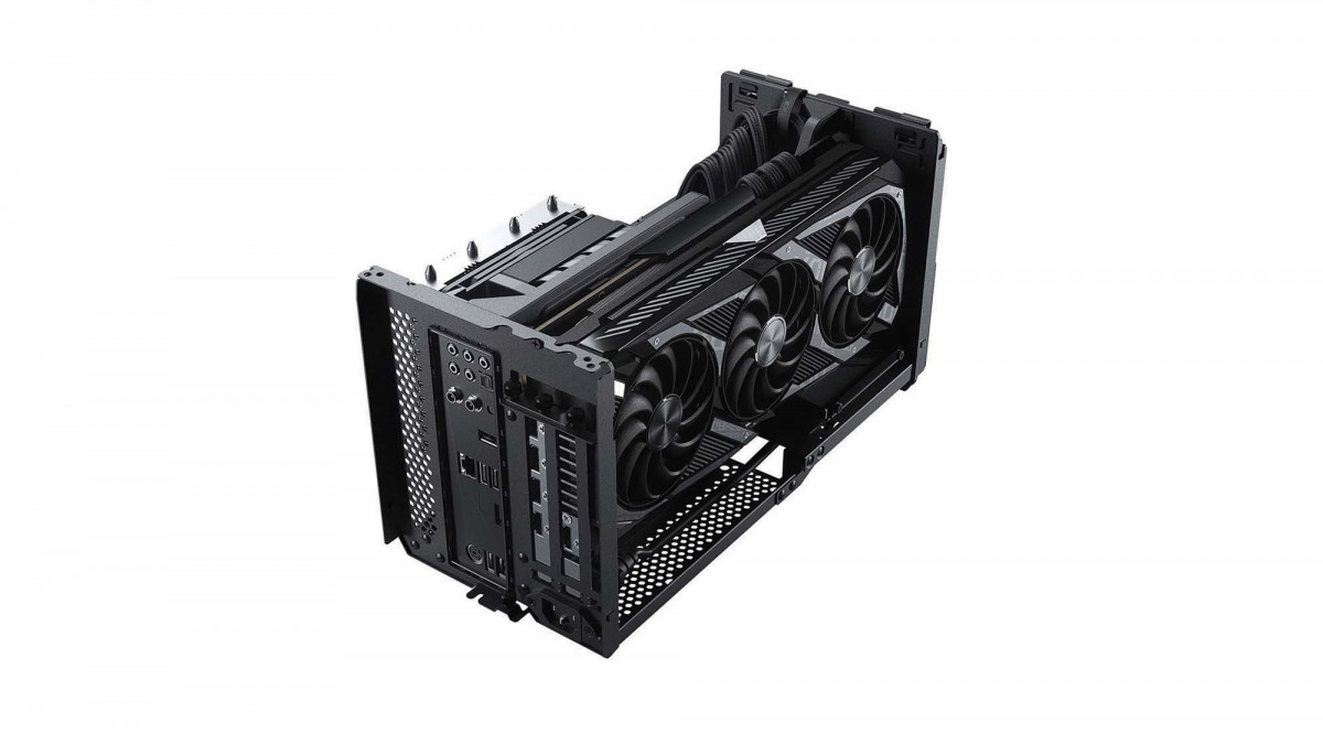 Számítógépház PHANTEKS Evolv Shift XT ARGB ITX Edzett üveg Ezüst PC