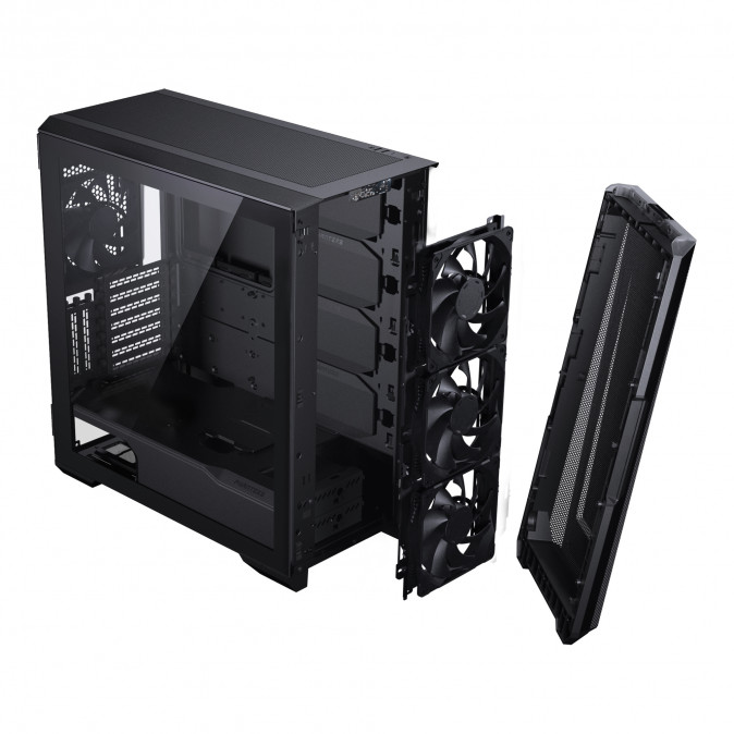 Számítógépház PHANTEKS Eclipse G500A ATX Edzett üveg Fekete PC