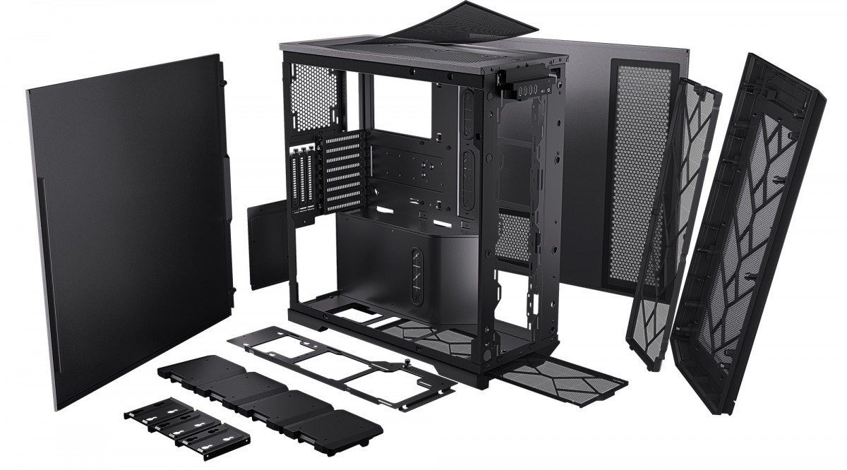 Számítógépház PHANTEKS Enthoo Pro 2 Server XL-EEB Fekete PC