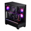 Számítógépház Phanteks XT View edzett üveg, D-RGB, Fekete thumbnail