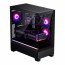 Számítógépház Phanteks XT View edzett üveg, D-RGB, Fekete thumbnail
