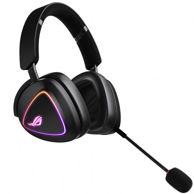 ASUS ROG Delta II vezeték nélküli fejhallgató mikrofonnal - Fekete (90YH03W0-BHUA00) PC