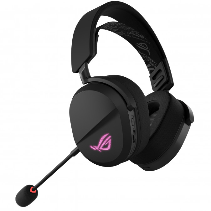 ASUS ROG Pelta vezeték nélküli fejhallgató mikrofonnal - Fekete (90YH0410-BHUA00) PC