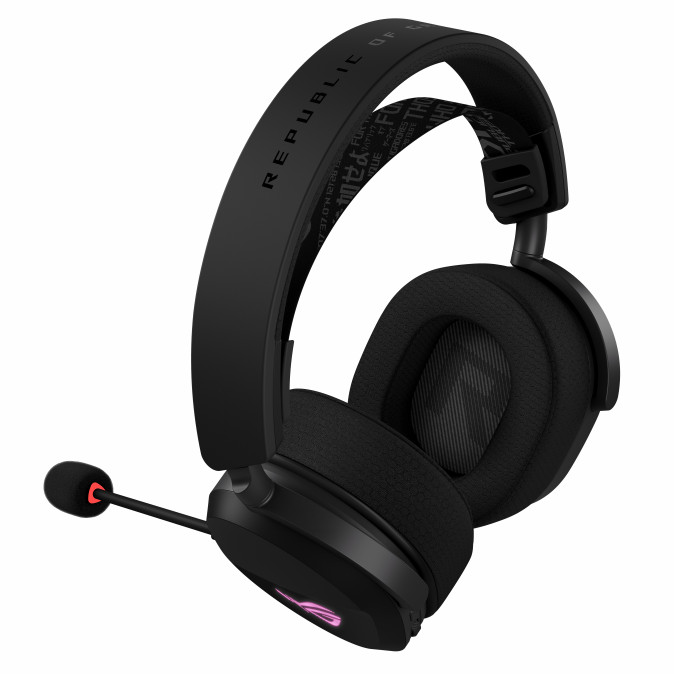 ASUS ROG Pelta vezeték nélküli fejhallgató mikrofonnal - Fekete (90YH0410-BHUA00) PC
