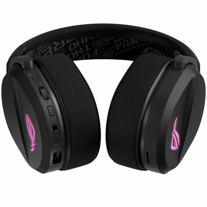 ASUS ROG Pelta vezeték nélküli fejhallgató mikrofonnal - Fekete (90YH0410-BHUA00) PC