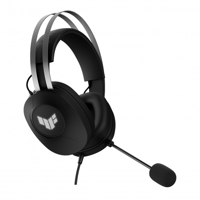 ASUS TUF Gaming H1 Gen II fejhallgató - Fekete (90YH044B-BHUA00) PC