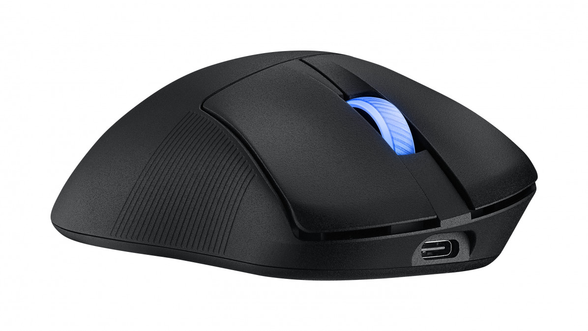 ASUS ROG Keris II Ace vezeték nélküli optikai egér - Fekete (90MP03N0-BMUA00) PC