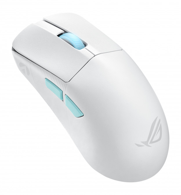ASUS ROG Harpe Ace Aim Lab vezeték nélküli gamer egér - Fehér (90MP02W0-BMUA10) PC