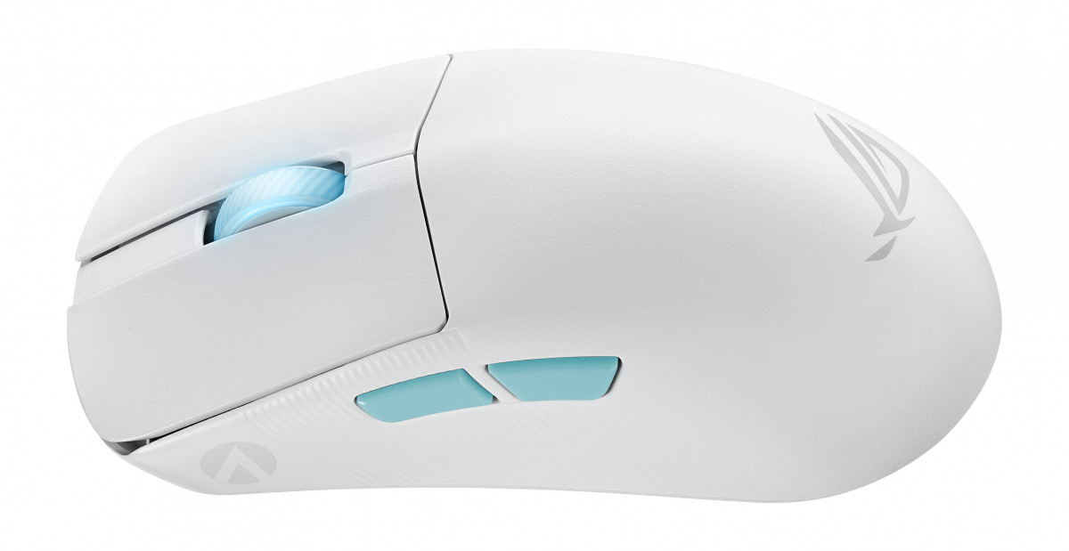 ASUS ROG Harpe Ace Aim Lab vezeték nélküli gamer egér - Fehér (90MP02W0-BMUA10) PC