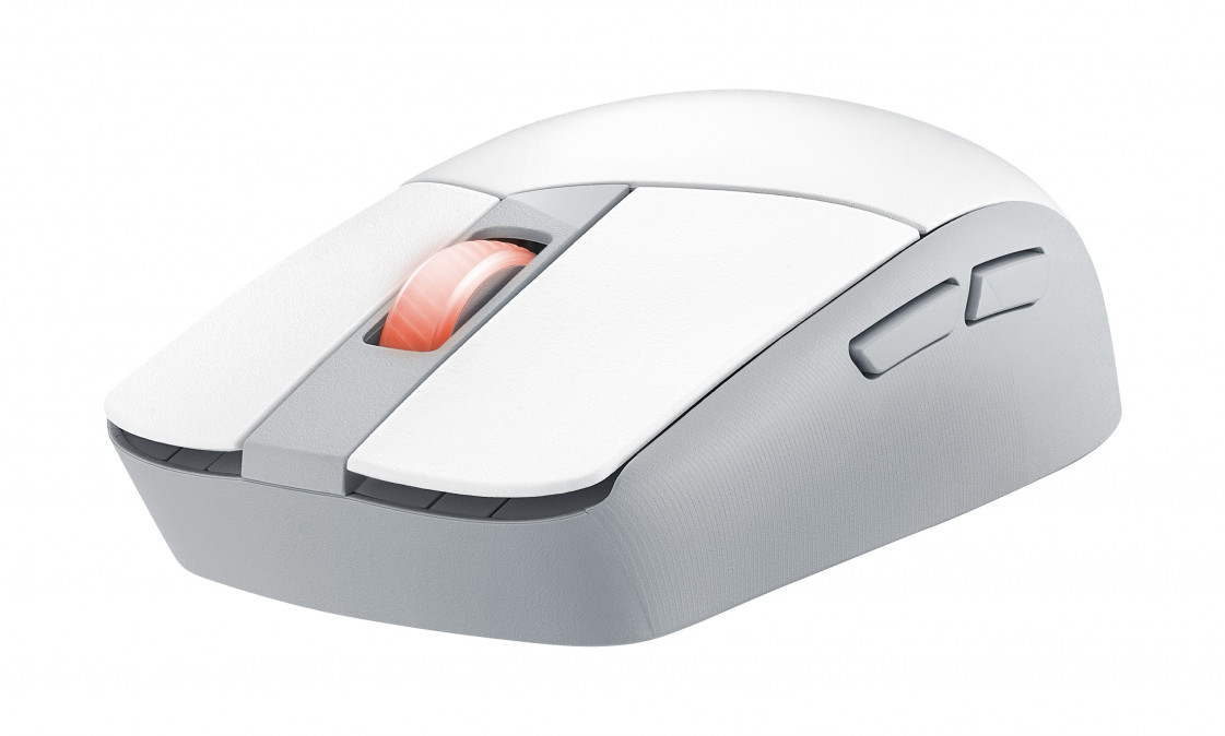 ASUS ROG Strix Impact III vezeték nélküli gamer egér - Fehér (90MP03D0-BMUA10) PC