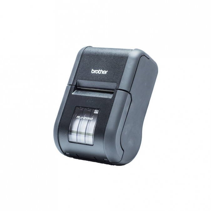 BROTHER Mobil nyomtató RJ-2150Z1, mono, 203 dpi, direkt thermal, 152 mm/mp, USB/WiFi/Bluetooth MFi PC