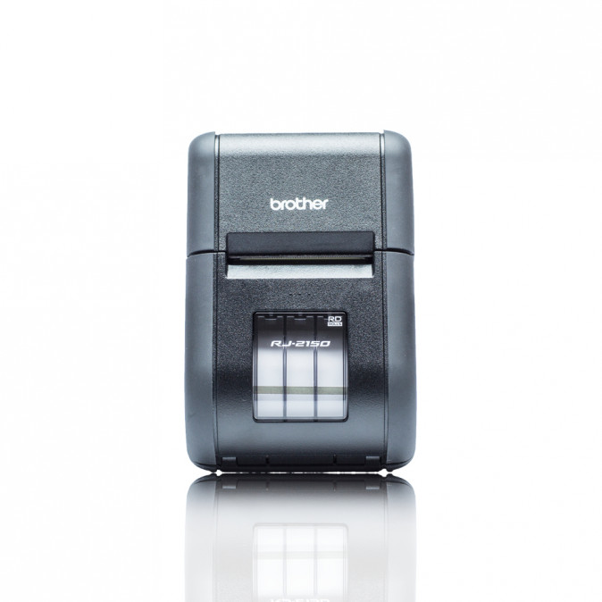 BROTHER Mobil nyomtató RJ-2150Z1, mono, 203 dpi, direkt thermal, 152 mm/mp, USB/WiFi/Bluetooth MFi PC