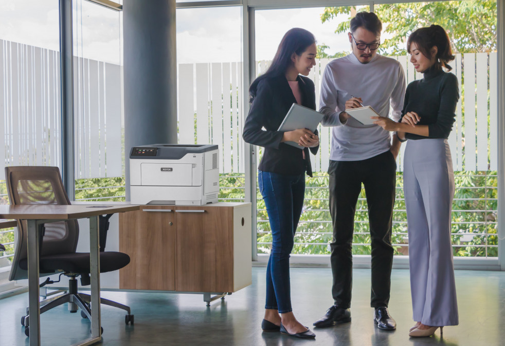 XEROX FF lézernyomtató Versalink B410, A4, FF 47 l/p, 1200x1200dpi, duplex, 1GB, LAN/USB PC