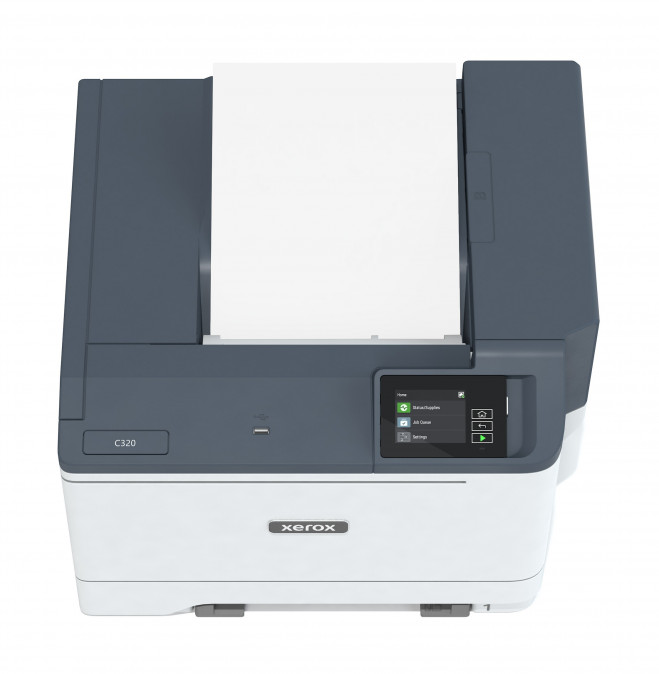XEROX Színes lézernyomtató C320, A4, 33 l/p, duplex, 65.000 ny/hó, 1GB, LAN/USB/WiFi, 1200x1200dpi, 250 lap adagoló PC