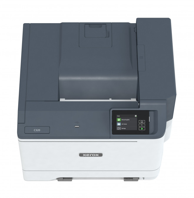 XEROX Színes lézernyomtató C320, A4, 33 l/p, duplex, 65.000 ny/hó, 1GB, LAN/USB/WiFi, 1200x1200dpi, 250 lap adagoló PC