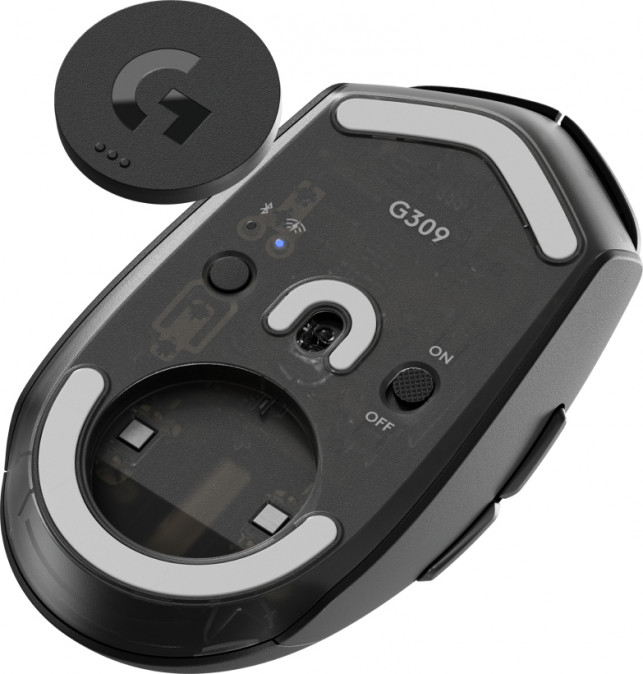 LOGITECH G309 Lightspeed Bluetooth Gaming Egér - Fekete (910-007199) PC