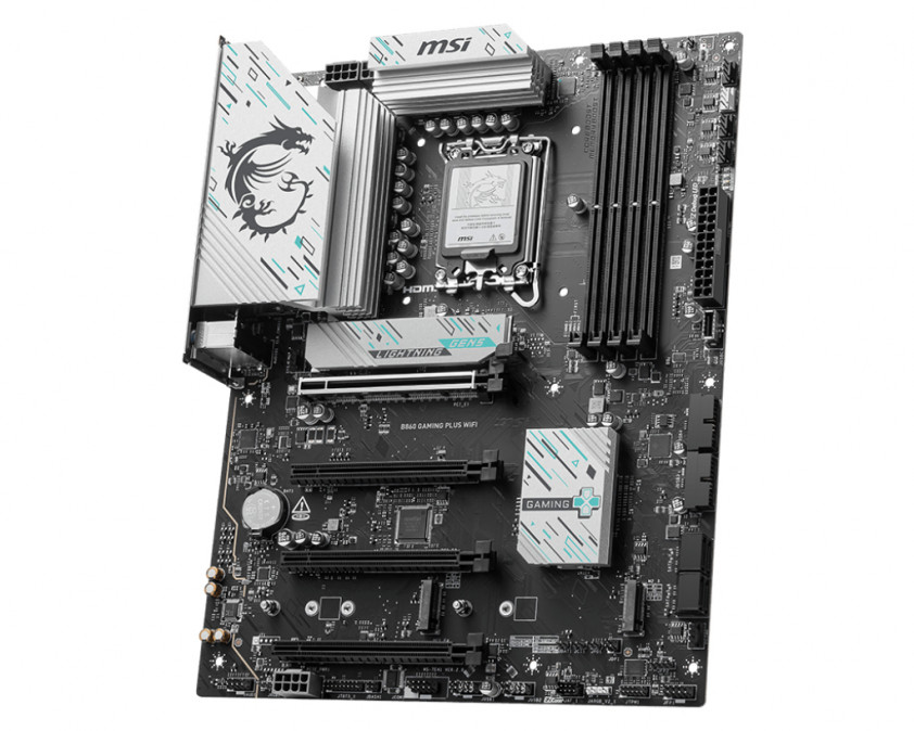 MSI B860 GAMING PLUS WIFI (LGA1851) Alaplap (7E41-003R) PC