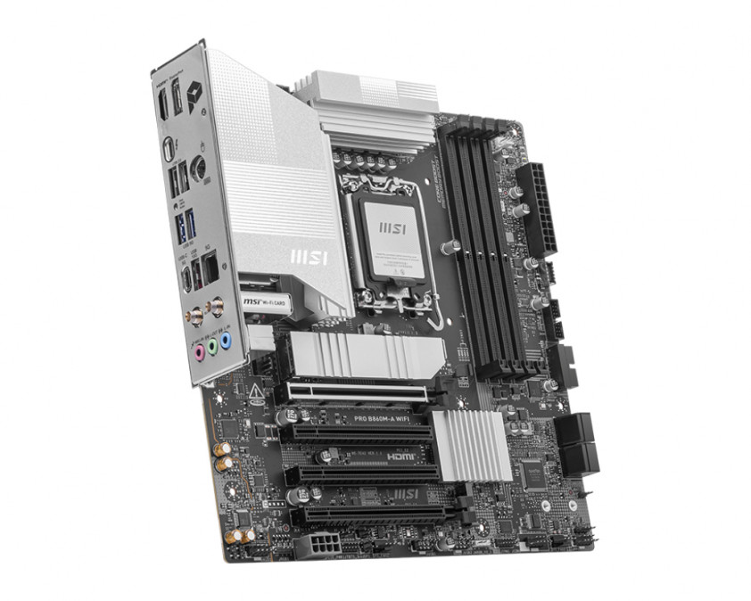 MSI PRO B860M-A WIFI (LGA1851) Alaplap (7E42-002R) PC