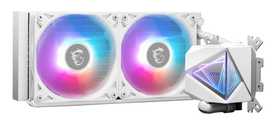 MSI MAG CORELIQUID I240 Vízhűtés - Fehér (306-7ZW7A21-C24) PC