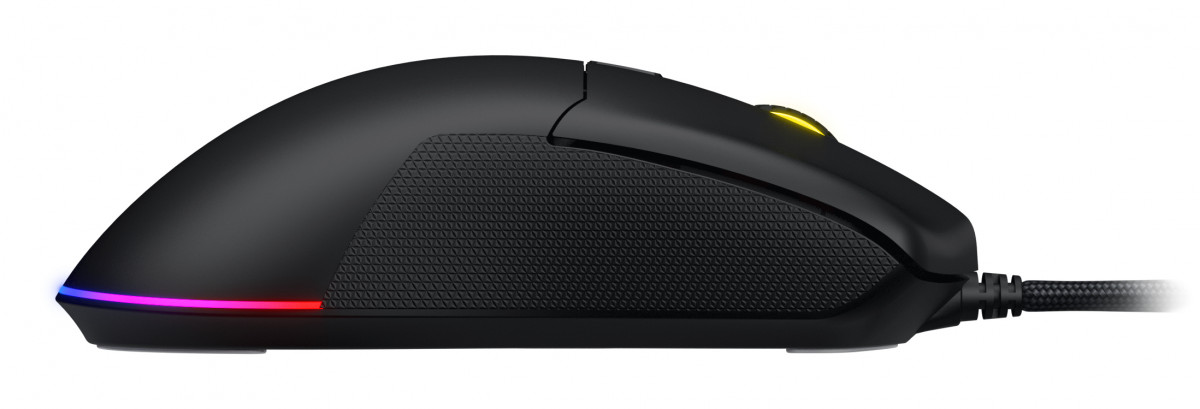 HATOR Pulsar 3 12000 DPI gamer egér - Fekete (HTM610) PC