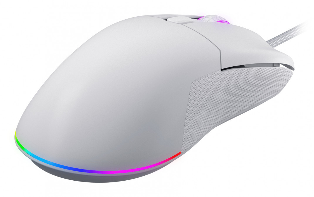 HATOR Pulsar 3 12000 DPI gamer egér - Fehér (HTM611) PC